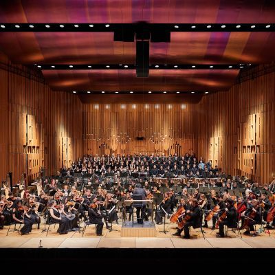Guildhall Symphony Orchestra perfom in the Barbican Hall